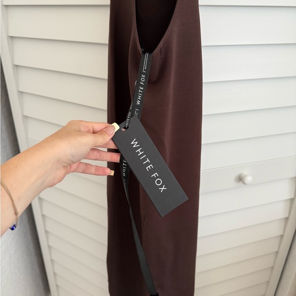 White Fox Boutique Brown Maxi Dress - Picture 5 of 7